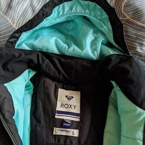 Roxy girls ski jacket winter coat insulated size 12 Large